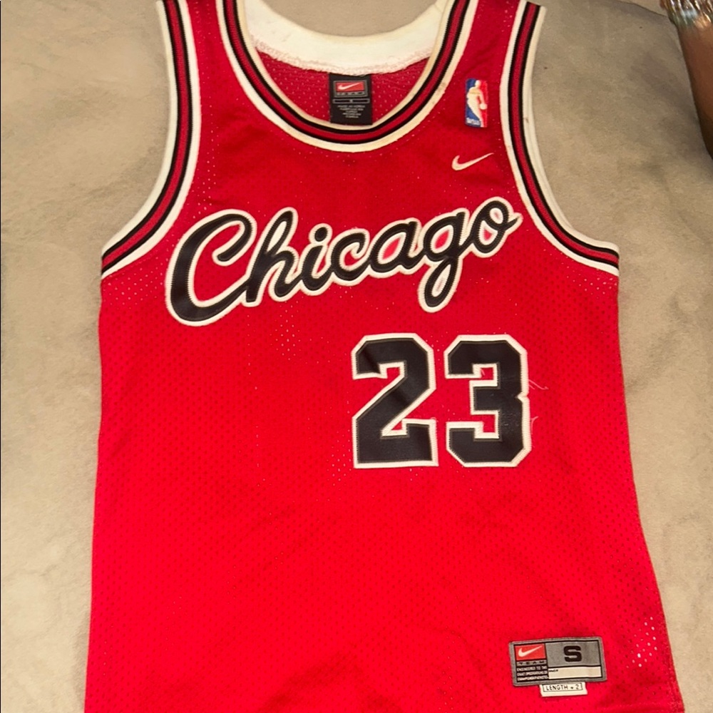 Nike Red Chicago Basketball Jersey